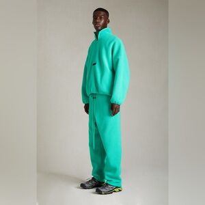 Fear of God Essentials Mint Leaf Polar Fleece Sweatpants XS